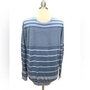 JOE Joseph Abboud blue two tone striped no fabric content cotton brand new